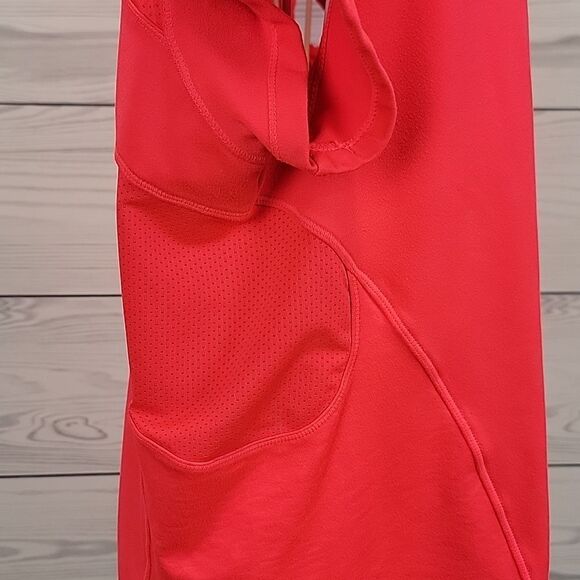 Jessica Simpson partial mesh pullover top - Orange red Women's Size 1X - Picture 6 of 11
